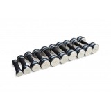 Набор хром. гантелей с обрез. рукояткой Smith Strength (пара) от 1 до 10кг Набор хром. гантелей с обрез. рукояткой Smith Strength (пара) от 1 до 10кг