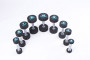 Гантели в уретане LIVEPRO Studio Dumbbells 4 кг, черный/синий