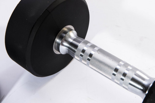 Гантели в уретане LIVEPRO Studio Dumbbells 5 кг, черный/синий Гантели в уретане LIVEPRO Studio Dumbbells 5 кг, черный/синий