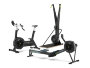 Комплект из 3-х кроссфит тренажеров Concept2: лыжный SkiErg с подставкой + гребной Model D + вело BikeErg