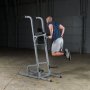 Турник-Пресс-Брусья BODY SOLID GVKR82B (рама/обивка: черная)