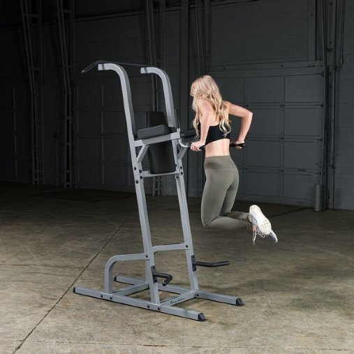 Турник-Пресс-Брусья BODY SOLID GVKR82B (рама/обивка: черная) Турник-Пресс-Брусья BODY SOLID GVKR82B (рама/обивка: черная)