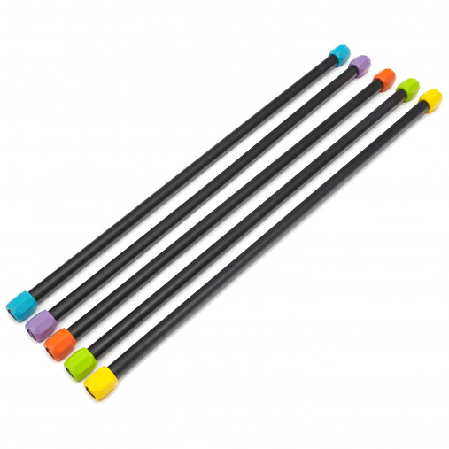 Гимнастическая палка LIVEPRO Weighted Bar 4 кг, красный/черный