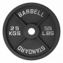 Диск олимпийский 51 мм. чугунный окрашенный VictoryFit VF-SC512500 (25 кг)