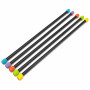 Гимнастическая палка LIVEPRO Weighted Bar 6 кг, синий/черный