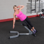 Гиперэкстензия спины Body-Solid GHYP345 (наклон 45°)