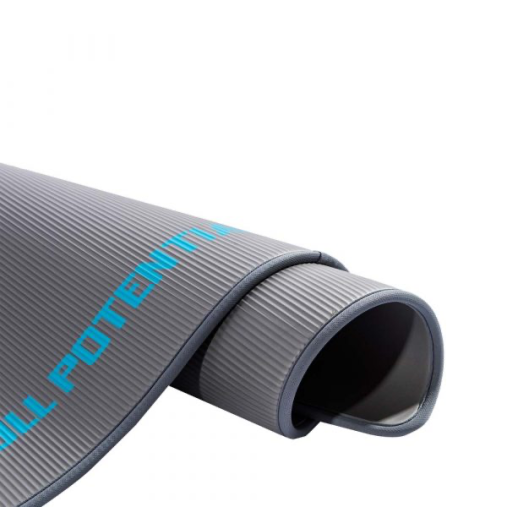 Гимнастический коврик LIVEPRO NBR Sports Mat 185 х 80 х 1 см, серый/синий LP8228
