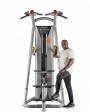 Подтягивание, Отжимание с помощью (гравитрон) Hoist RS-2700 white (2025) на прямых ногах