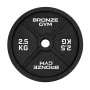 Диск олимпийский BRONZE GYM чугунный 2,5 кг окрашенный 51 мм.