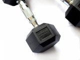 Гантель 3 кг гексагональная ZSO обрезиненная