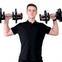 Гантель с регулировкой веса Liveup LS2315 (5-40 кг)