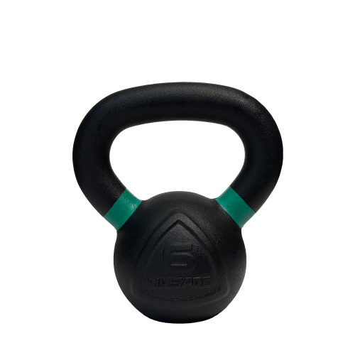 Чугунная гиря LIVEPRO Kettlebell 6 кг, черный