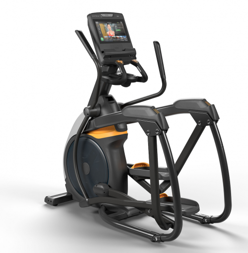Эллиптический тренажер Matrix Ascent Trainer Performance с изменяющимся углом наклона и длиной шага. Консоль Touch Base