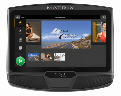 Беговая дорожка Matrix T70XUR с HD-дисплеем 22 дюйма Беговая дорожка Matrix T70XUR с HD-дисплеем 22 дюйма