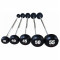 Aerofit AFB35-55 (AFB145-S/35-55KG) Набор прямых обрезиненных штанг, 35-55 кг
