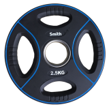 Диск 2.5 кг полиуретановый c 4-м хватом Smith Strength Диск 2.5 кг полиуретановый c 4-м хватом Smith Strength