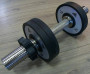 Гриф гантельный Weidernut MB ф50 мм, L=390 мм, 5 кг