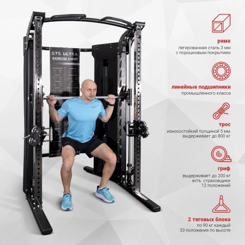 Многофункциональный силовой комплекс Protrain GTS-ULTRA