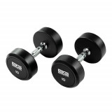 Гантель обрезиненная 10 кг BRONZE GYM 