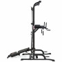 Многофункциональный тренажер VictoryFit VF-T66 с турником - брусьями и скамьей и грифом для штанги