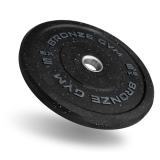 Диск бамперный 5 кг черный BRONZE GYM BG-BMP-5 Диск бамперный 5 кг черный BRONZE GYM BG-BMP-5