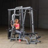 Body Solid GS348QP4 Многофункциональный тренажер Машина Смита со стеком 90кг