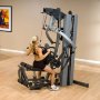 Силовой мультицентр Body-Solid Fusion F600/2 со стеком 95 кг.