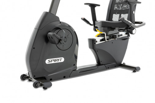 Велотренажер горизонтальный SPIRIT XBR55ENT BLACK