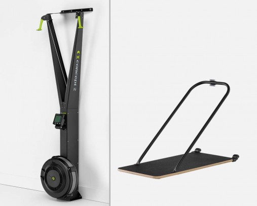 Лыжный тренажер Concept2 SkiErg PM5 с подставкой FloorStand в комплекте