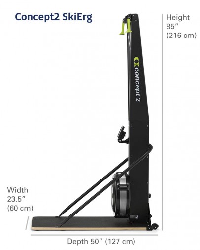 Лыжный тренажер Concept2 SkiErg PM5 с подставкой FloorStand в комплекте