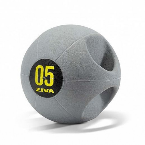 Набивной мяч Medball ZIVA с ручками, 7 кг Набивной мяч Medball ZIVA с ручками, 7 кг