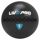 Медбол LIVEPRO Wall Ball PRO 8 кг, черный/синий Медбол LIVEPRO Wall Ball PRO 8 кг, черный/синий