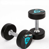 Гантели в уретане LIVEPRO Premium Urethane Dumbbells 4 кг, черный/синий (пара) Гантели в уретане LIVEPRO Premium Urethane Dumbbells 4 кг, черный/синий (пара)