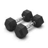 Гантель 7 кг гексагональная VictoryFit VF-H070 обрезиненная